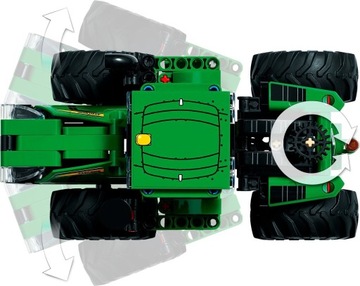 LEGO TECHNICS 42136 Трактор JOHN DEERE Трактор с прицепом + КАТАЛОГ LEGO