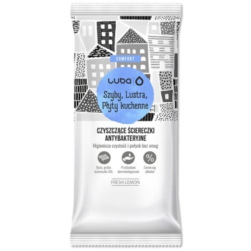 НАБОР ВЛАЖНЫХ САЛФЕТОК LUBA ДЛЯ ЧИСТОГО ДОМА 7 упак.