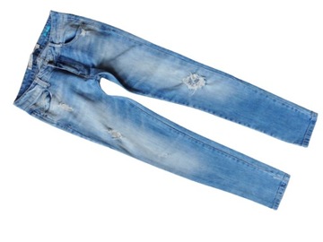 ZARA TRAFALUC JEANSY RURKI JAK NOWE R. 36