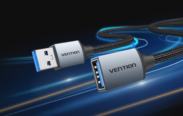 VENTION USB КАБЕЛЬ УДЛИНИТЕЛЬ USB-A 3.0 ДЛЯ КОМПЬЮТЕРА 1М