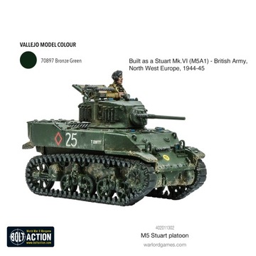 BOLT ACTION Взвод M5 Стюарт