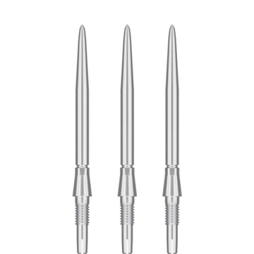 Stalowe Groty Końcówki Target Swiss Point Smooth Gładkie Srebrne - 30mm
