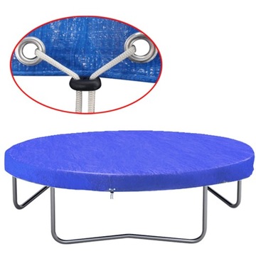 PLANDEKA NA TRAMPOLINĘ PE 360-367CM 90 G/M²
