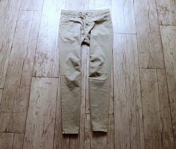 ZARA MAN Spodnie Męskie RURKI STRETCH r.42 pas 86