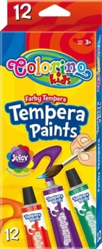 ШКОЛЬНЫЕ КРАСКИ ТЕМПЕРА В ТЮБИКЕ COLORINO KIDS