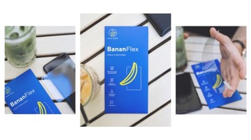 Гибридное защитное стекло 7H BananFlex для Apple iPhone 13