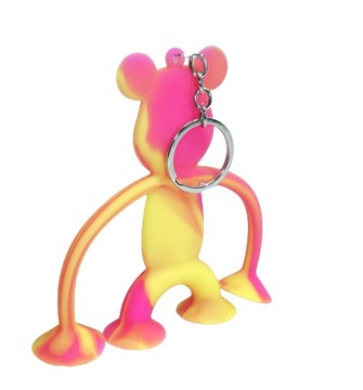 BRELOK PRZYSSAWKA GUMOWA MAŁPKA 12CM E1363 EMAJ