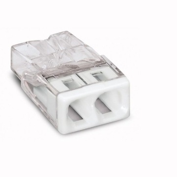 WAGO QUICK CONNECTOR ДВОЙНОЙ РАЗЪЕМ для коробок 2x0,5-2,5 мм² 50 шт.