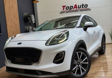 Ford Puma II Crossover 1.0 EcoBoost 125KM 2021 Ford Puma Navi ZAREJESTROWANY MANUAL gwarancja bezwypadkowa LED