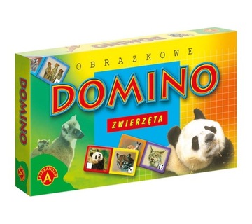 DOMINO OBRAZKOWE ZWIERZĘTA ALEXANDER
