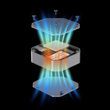 Корпус для накопителя M 2 NVME SSD 2230 10 ГБ/с USB C COOLING