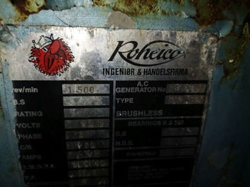 AGREGAT PRĄDOTWÓRCZY ROHEIKO * kWA 250 * diesel