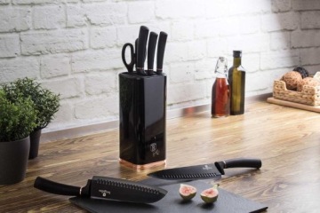 НАБОР НОЖЕЙ BERLINGER HAUS BH-2422 НА ПОДСТАВКЕ