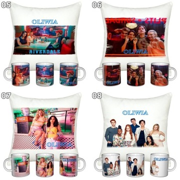 НАБОР «РИВЕРДЕЙЛ» КРУЖКА + ПОДУШКА + ИМЯ