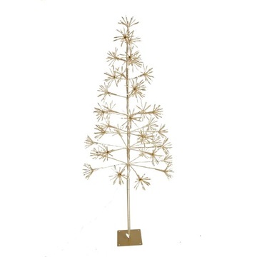 Choinka drzewko ledowe złote 150 cm i 576 ledy