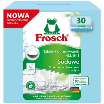 Frosch Sodowe Tabletki do Zmywarek All in 1 30szt