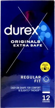 Prezerwatywy Durex Extra Safe 12 sztuk