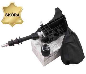 LEWAREK ZMIANY BIEGÓW FIAT DUCATO 06- 6 BIEGÓW SKÓRA