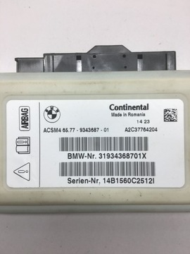 65779343687 MODUL AIRBAG BMW 2 COUPE F22 F87 M 235 I 240KW