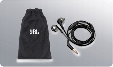 Наушники-вкладыши JBL T205 с микрофоном Черные
