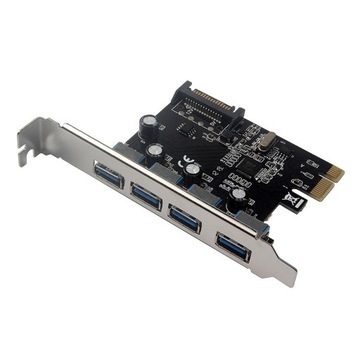 USB, 4-портовый адаптер USB 3.0 — PCI