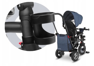 ВРАЩАЮЩИЙСЯ ТРЕХКОЛЕСНЫЙ ВЕЛОСИПЕД 2-в-1 LIONELO TRIS