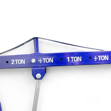 Гидравлический кран мастерской 2Т, складной, грузоподъемность до 2000 кг.