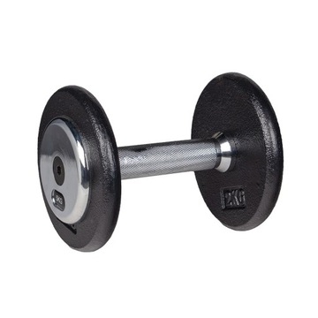 Hantel jednoręczny inSPORTline ProfiST 5 kg chrom