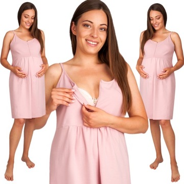 Koszula nocna ciążowa do karmienia MARYSIA L/XL d