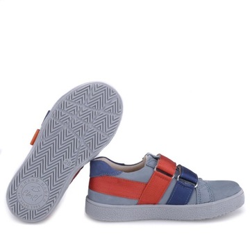 ДЕТСКИЕ КОЖАНЫЕ КРОССОВКИ НА ЛИПУЧКЕ EMEL ОБУВЬ ДЛЯ МАЛЬЧИКОВ EMEL R31