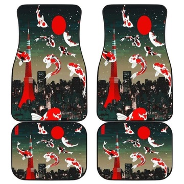 автомобильные коврики Koi Fish Япония напольные коврики s