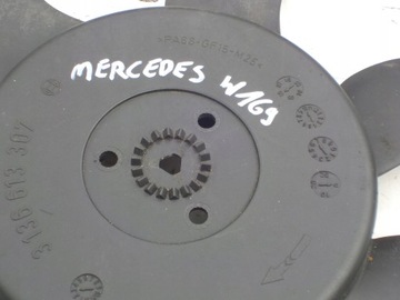 MERCEDES W169 TŘÍDA A 04-12 VENTILÁTOR CHLADIČŮ
