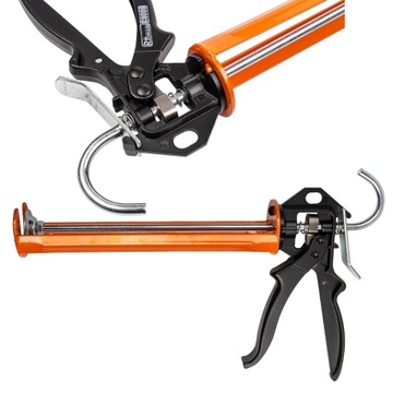 WZMOCNIONY PISTOLET DO SILIKONU / WYCISKACZ DO TUB 300ML JAKOŚĆ PREMIUM