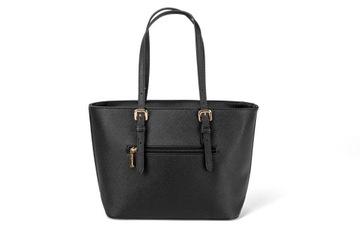 TOREBKA DAMSKA SHOPPER KUFEREK A4 DAVID JONES LOGO