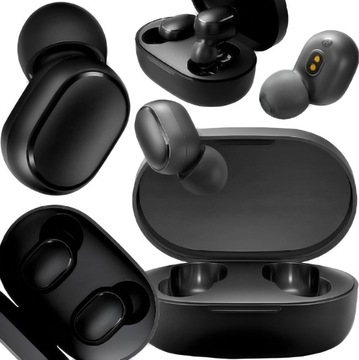 SŁUCHAWKI BEZPRZEWODOWE XIAOMI EARBUDS BASIC 2 CZARNE + POWERBANK GRATIS