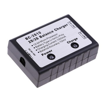 1 зарядное устройство LiPo BC S10 2S/3S с блоком питания