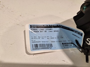 Airbag poduszka kierownicy Citroen DS7