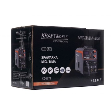ИНВЕРТОРНЫЙ СВАРОЧНЫЙ АППАРАТ MIG FLUX MMA MIGOMAT 200A БЕЗГАЗОВЫЙ, БЕЗОТКАЗНЫЙ, МОЩНЫЙ