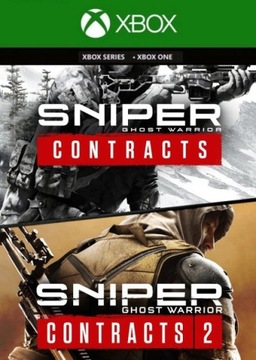 SNIPER GHOST WARRIOR CONTRACTS 1 & 2 DOUBLE PACK XBOX ONE/X/S KLUCZ