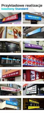 Стандартная рекламная реклама с алюминиевой рамкой 250x100 см.