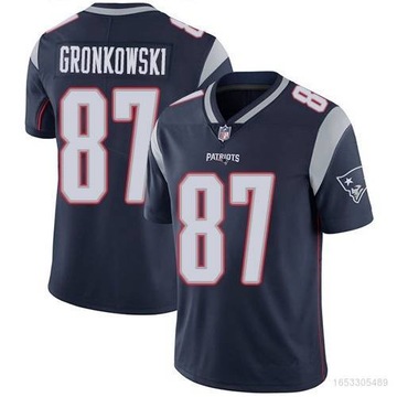 Koszulka z koszulką England Patriots Jersey nr 87 Gronkowski Legend Jersey