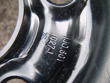 DISK OCELOVÝ VOLKSWAGEN OE 6.0" X 14" 5X100 ET 38