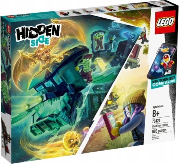 LEGO HIDDEN SIDE 70424 ПОЕЗД-ПРИЗРАК ПОЕЗД-ПРИЗРАК