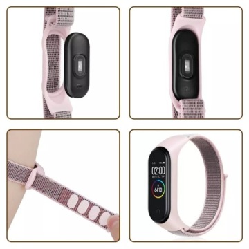 РЕМЕШОК-БРАСЛЕТ ДЛЯ MI BAND 3/4/5/6 |ИЗ НЕЙЛОНОВОЙ ТКАНИ ЛАЙМ