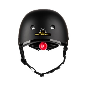 HORNIT kask dziecięcy BLACK S 48-53cm dla dzieci