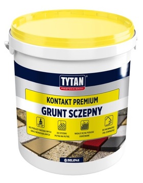 Grunt Sczepny KONTAKT PREMIUM Tytan Professional 4kg pod Tynk Kwarcowy Baza