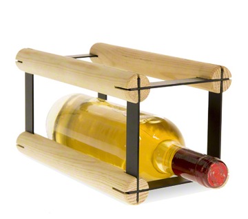 Винная полка Полка для ПЭТ-бутылок металлическая винная полка лофт на 1 бутылку