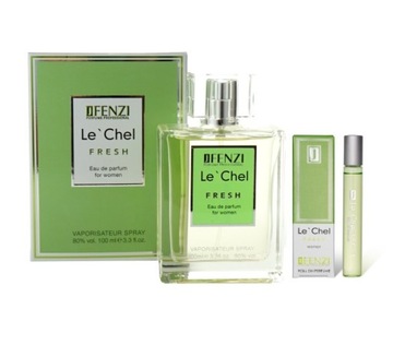 JFenzi Le Chel Fresh EDP 100ml+10ml roll on ZESTAW
