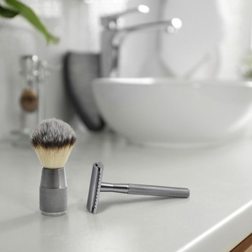 Помазок для бритья Bambaw Silver