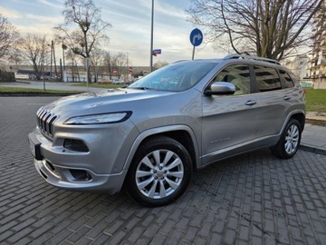 Jeep Cherokee V Terenowy 3.2 V6 272KM 2017 JEEP CHEROKEE Overland V6 3.2l benzyna 272KM 4X4 Salon PL LPG Wentylacja, zdjęcie 2